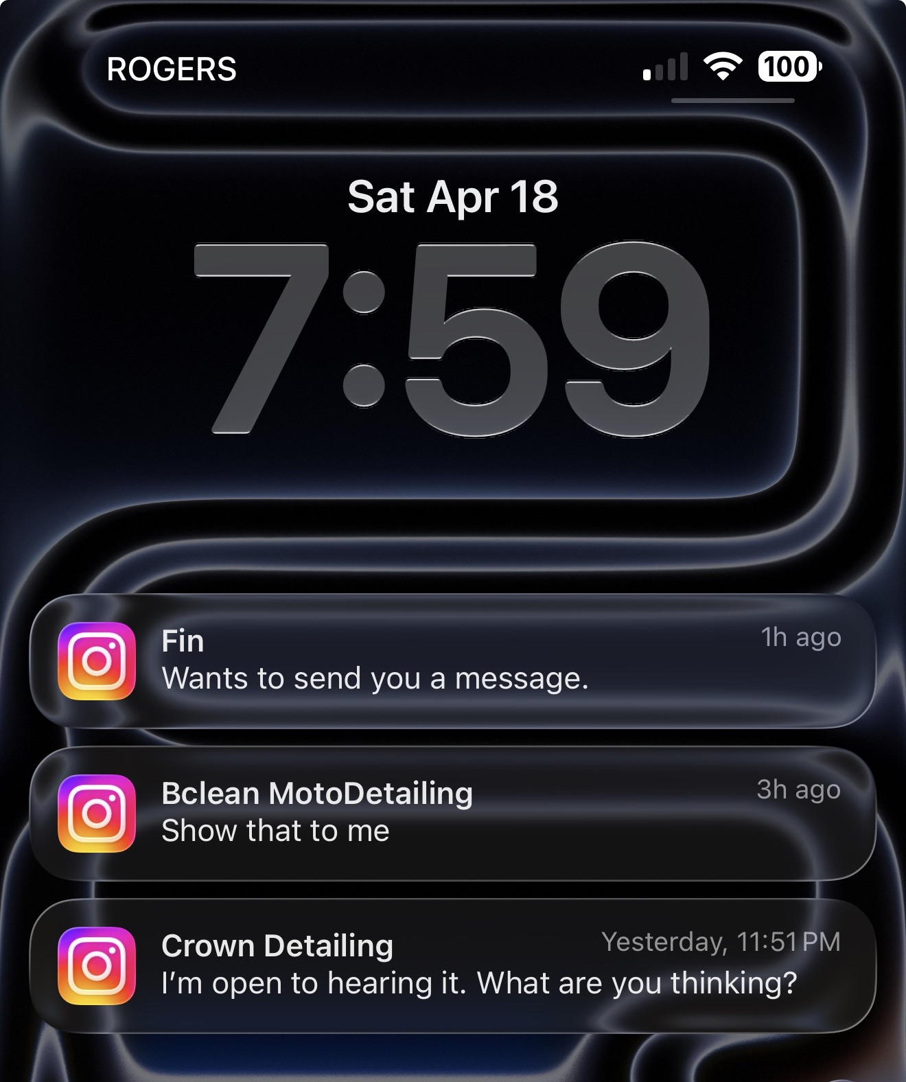 Tanner Brown — Woke up to potential clients